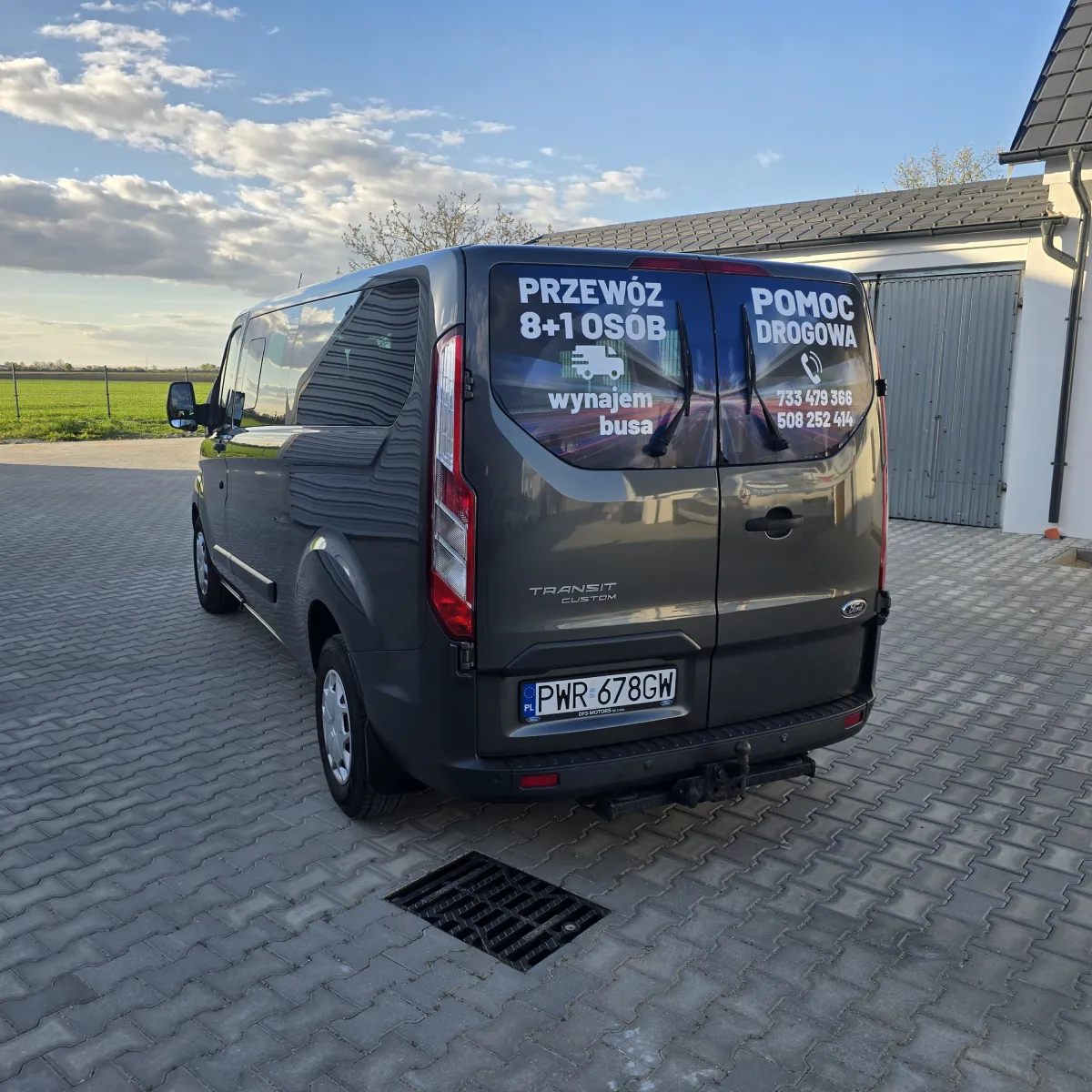 Bus 9-osobowy — przestrzeń bagażowa